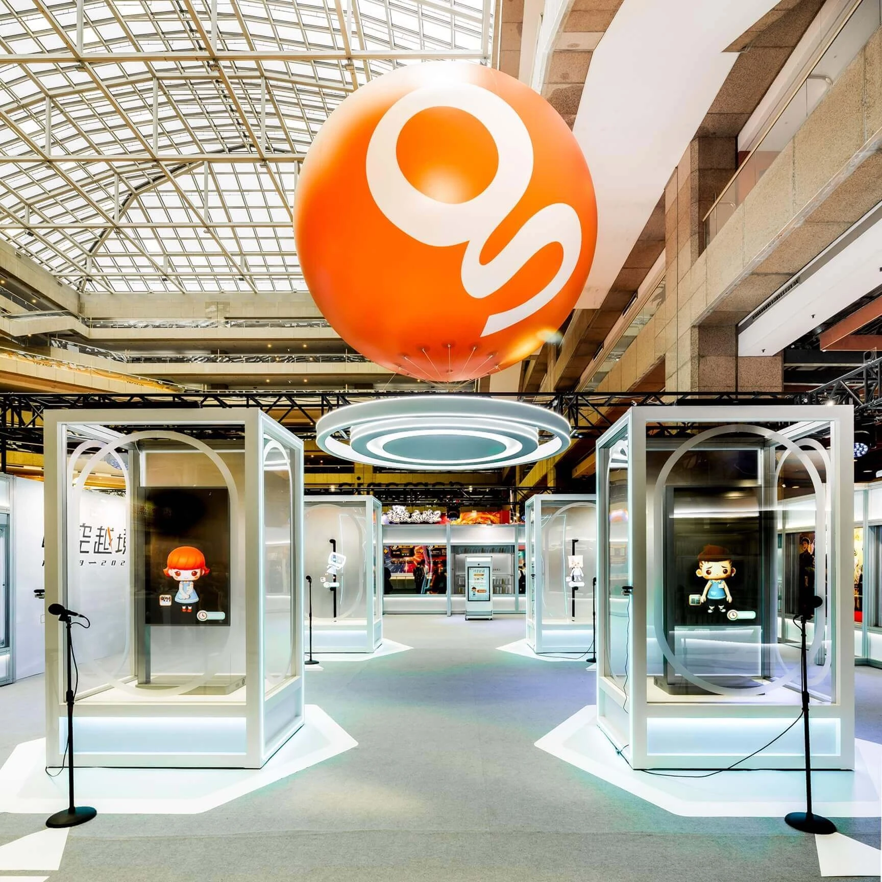 「2027未來互動」展區搶先公開《便利商店》四位AI店員,玩家可透過即時互動與情境交流完成闖關任務。